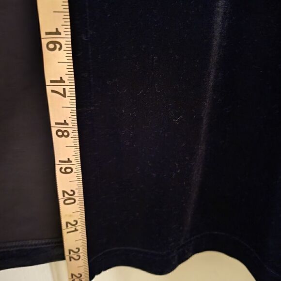 One shoulder velvet formal dress - Picture 7 of 7